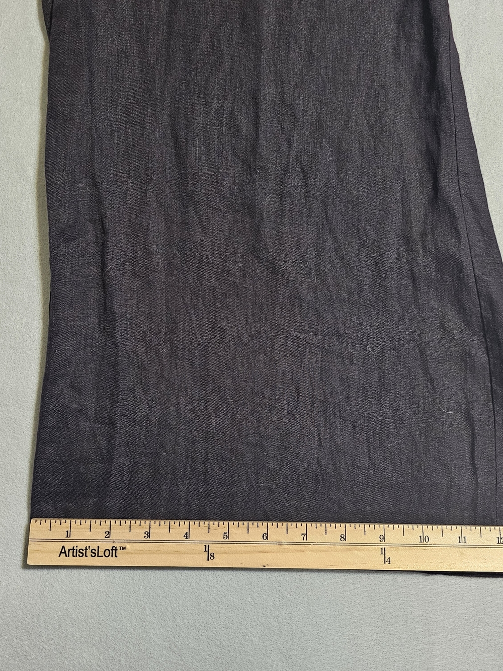 J.Crew 100% Linen Wide Leg Jumpsuit Black Tie Waist Cropped Size 00 Petite - Picture 9 of 12